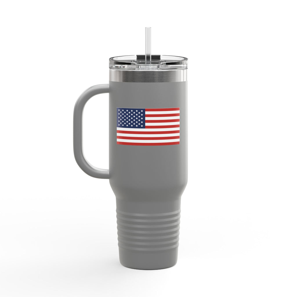 Insulated Travel Mug, 40oz | Great American Patriot Design, Perfect for Outdoor Adventures, Road Trips, Gifts, and Coffee Lovers
