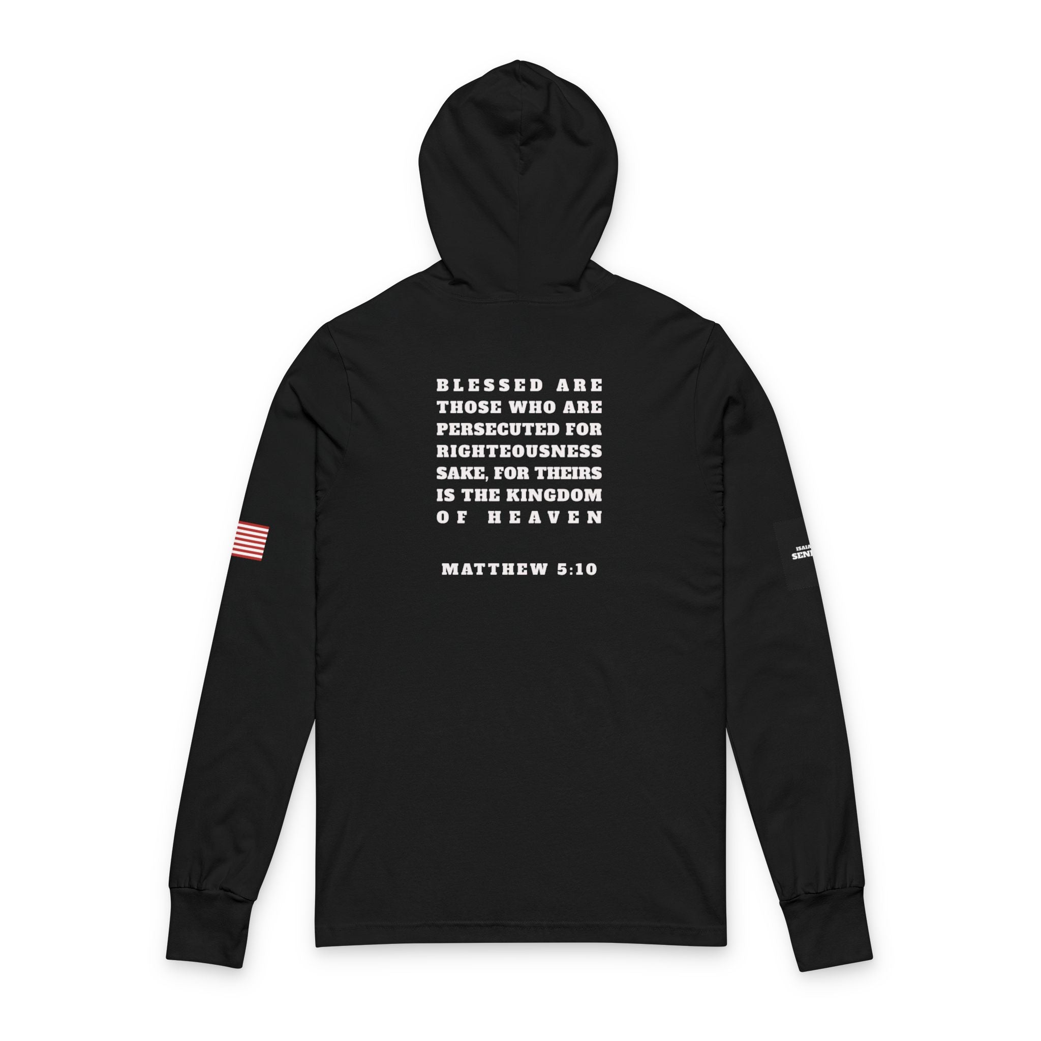 Bulletproof Truth Patriotic Hooded Long Sleeve Tee - Unisex Memorial Day Shirt