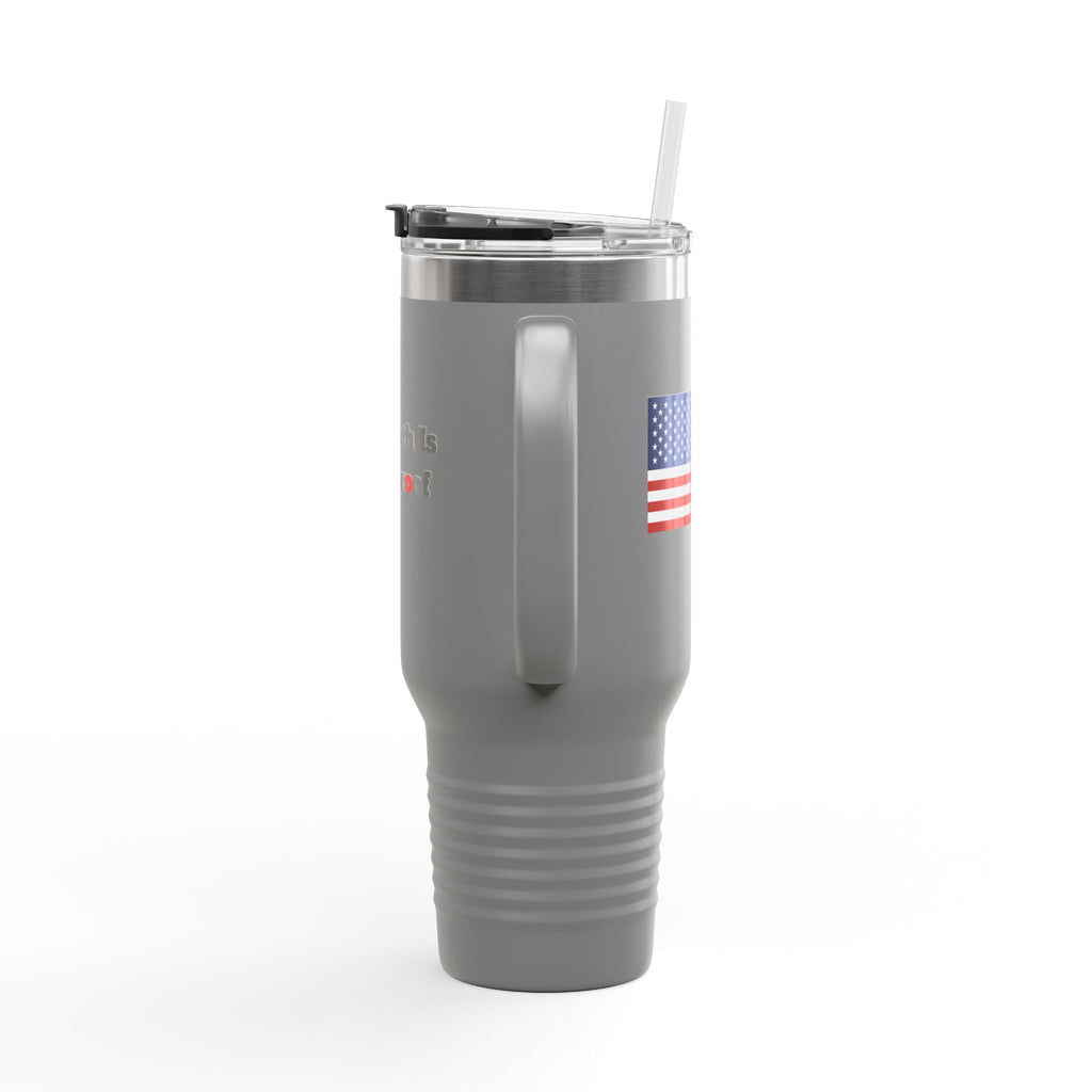 Insulated Travel Mug, 40oz | Great American Patriot Design, Perfect for Outdoor Adventures, Road Trips, Gifts, and Coffee Lovers