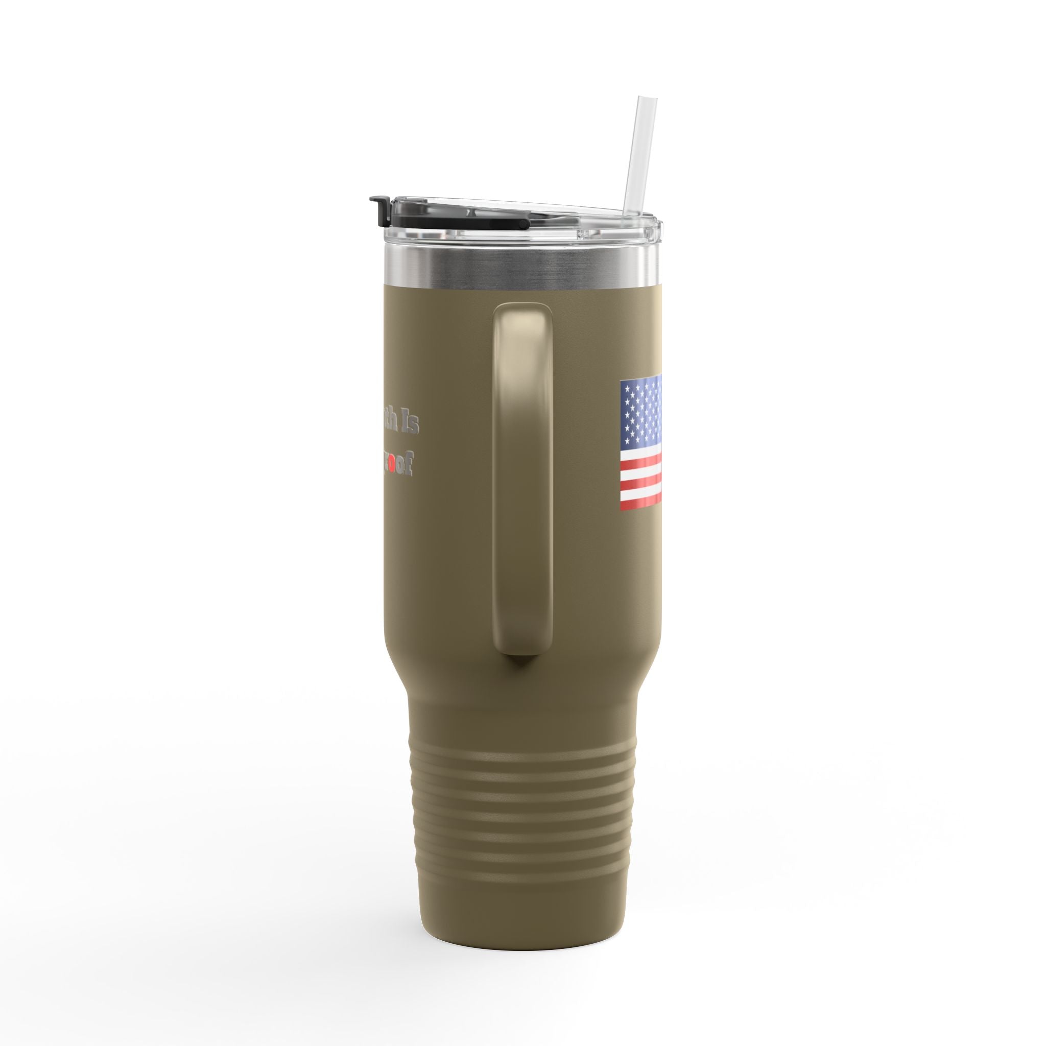 Insulated Travel Mug, 40oz | Great American Patriot Design, Perfect for Outdoor Adventures, Road Trips, Gifts, and Coffee Lovers